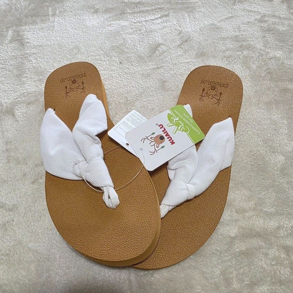 Kuailu Women's Flip Flops Arch Support Size 6 Comfortable Summer Sandals NWT - Picture 1 of 6
